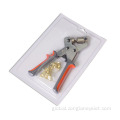 Eyelet Pliers Eyelet grommet plier tool kit 0.24In Manufactory